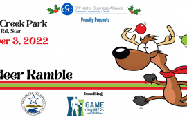 Reindeer Running