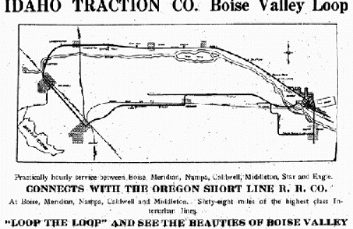 Map of the Interurban Railway Loop