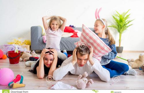 Exhausted Parents