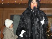 Michelle Eastland, our Dickens Caroler