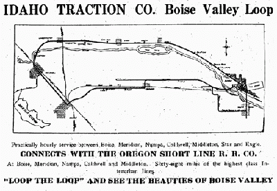 Map of the Interurban Railway Loop