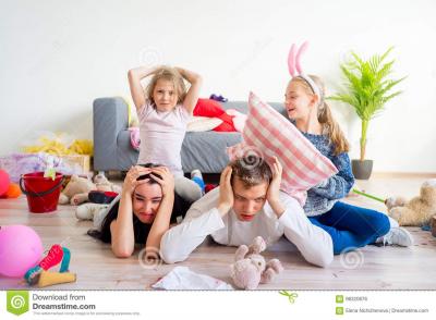 Exhausted Parents