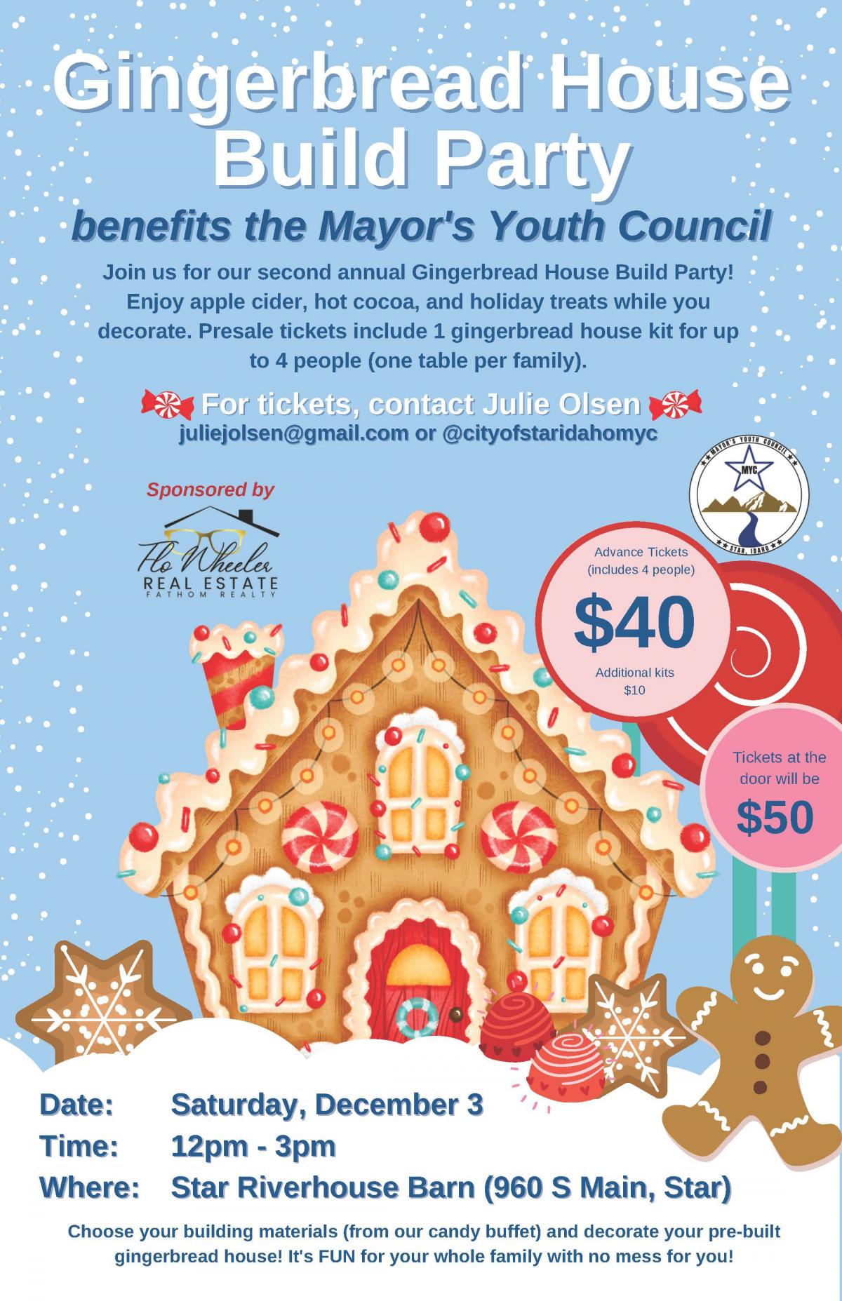 Gingerbread House Build Party