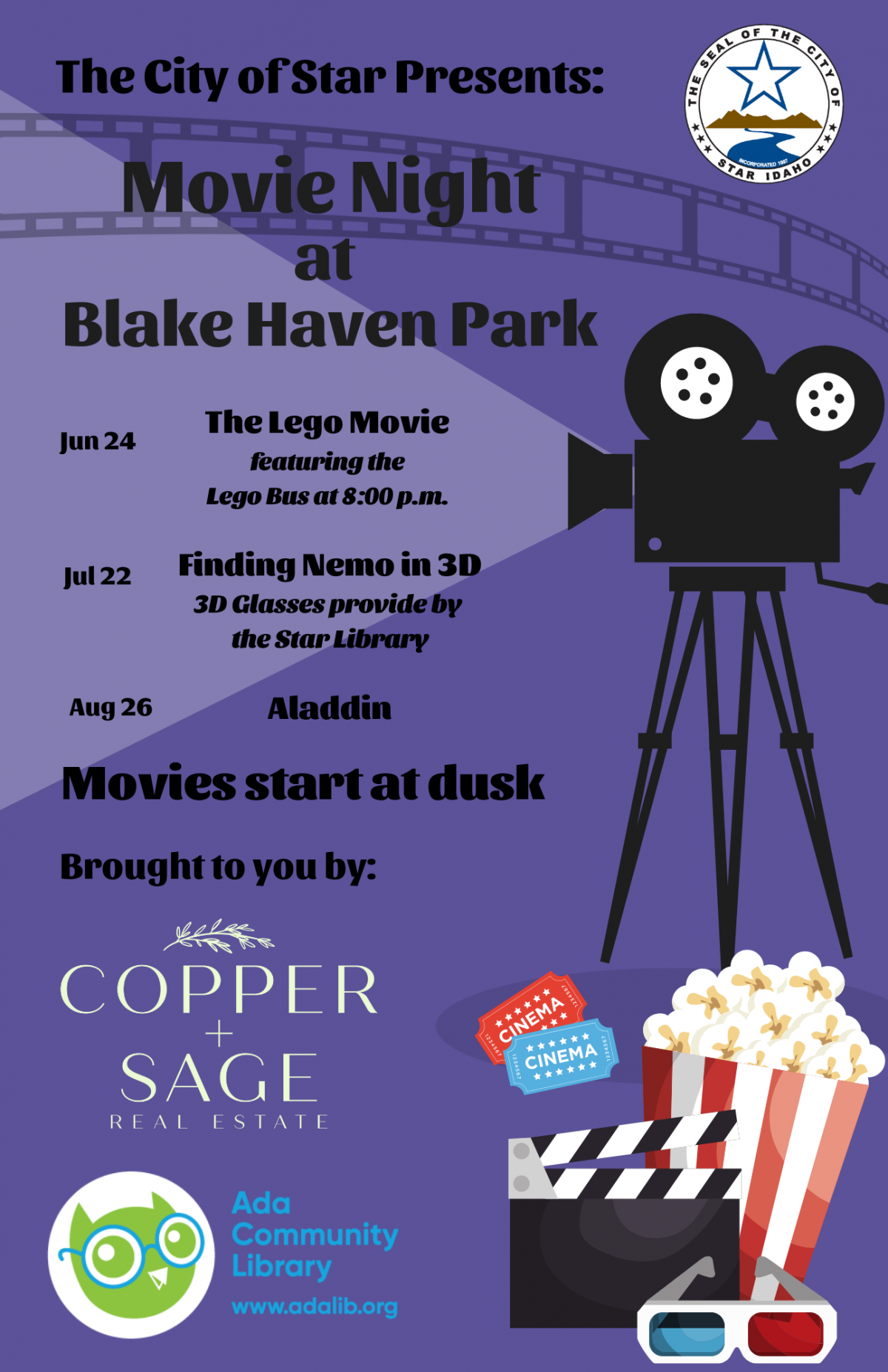 Movie Night at Blake Haven