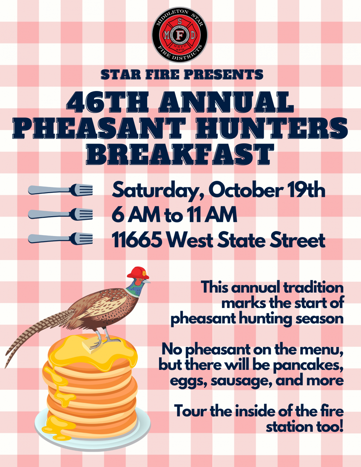 pancake breakfast flyer
