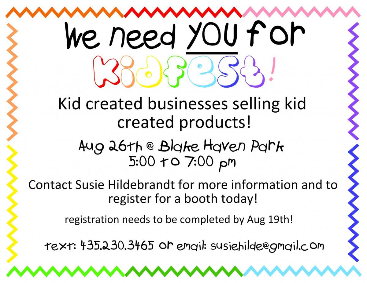 Kidfest Information