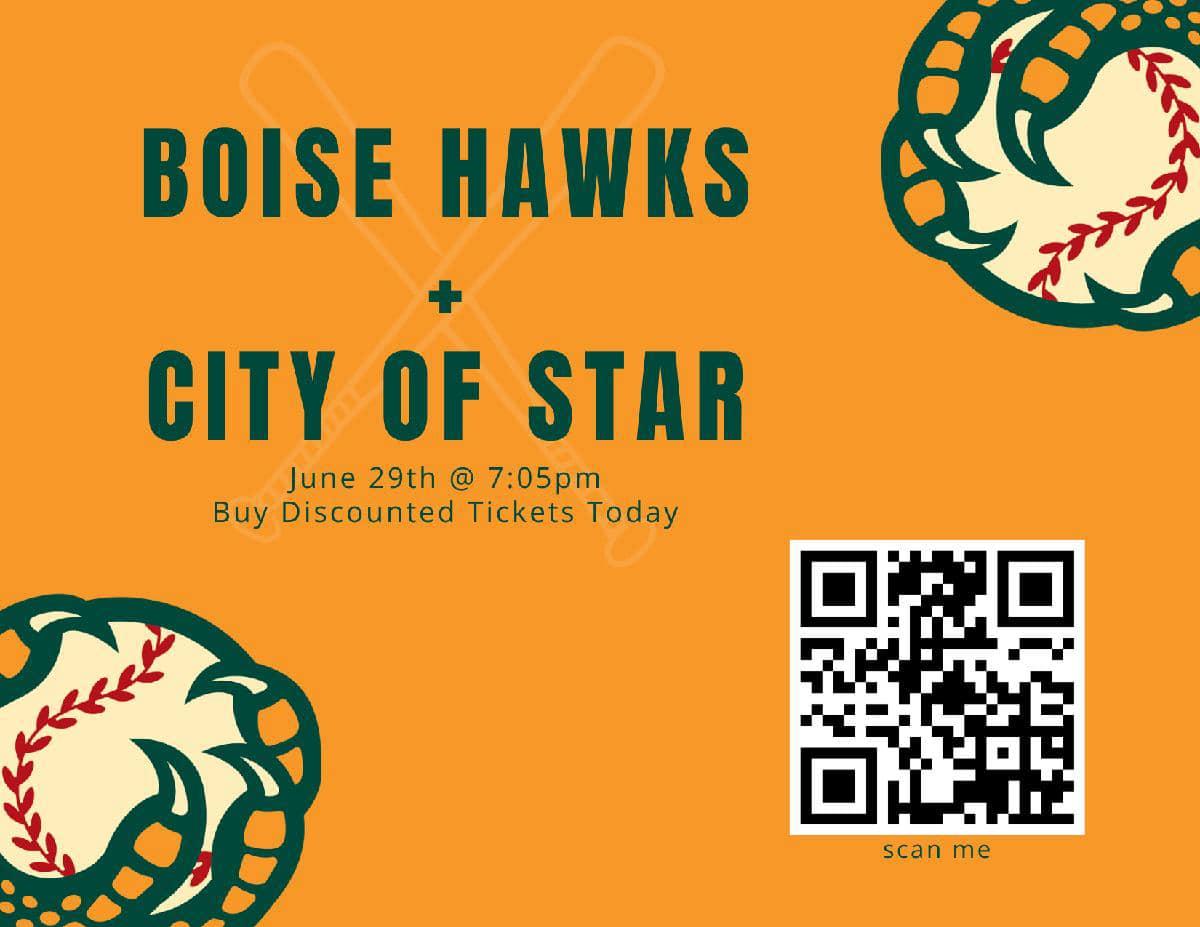 Boise Hawks Poster
