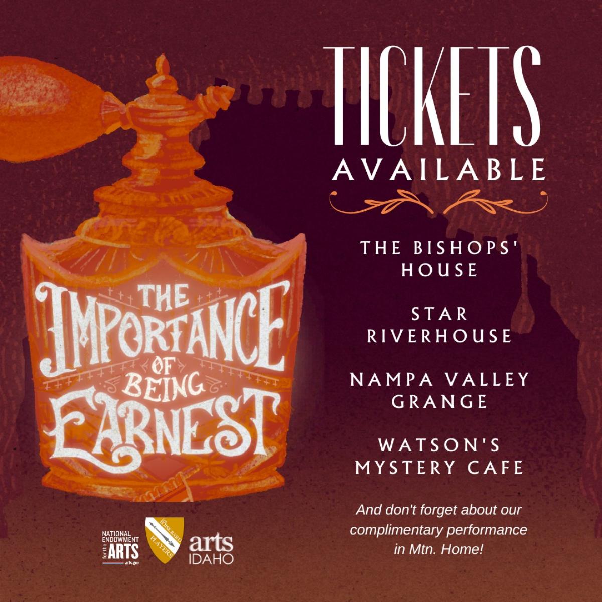 Boise Bard poster with event details