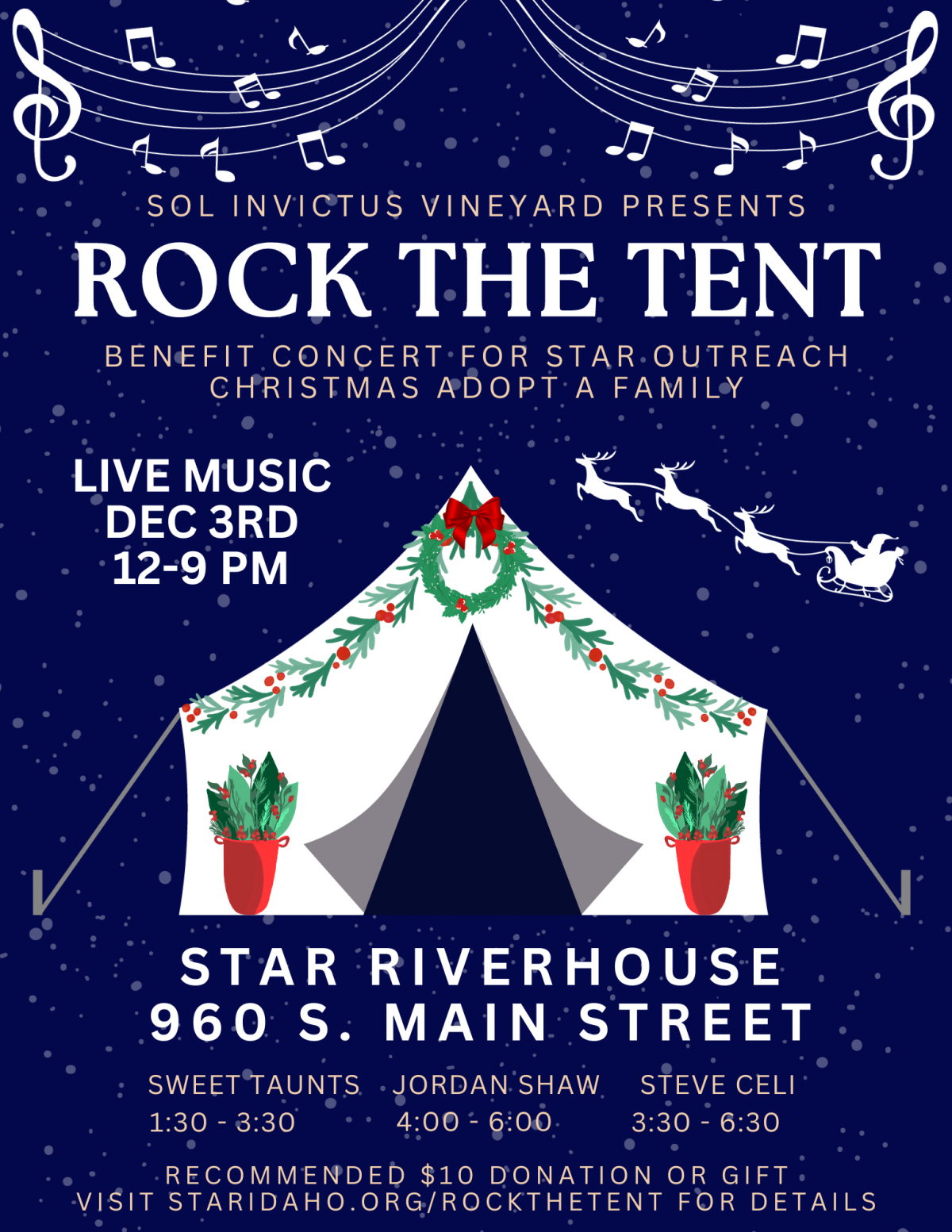 rock the tent