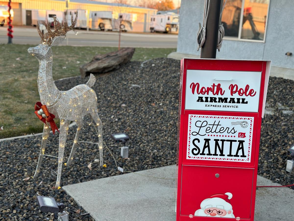 Letters to Santa mailbox