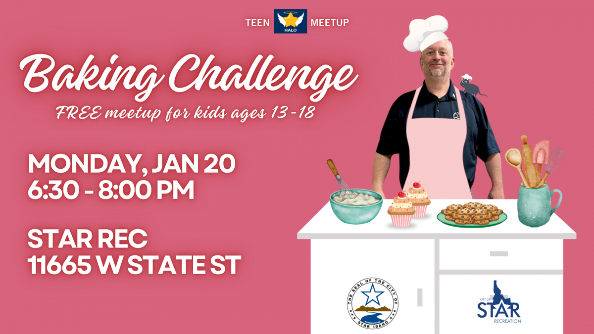 Mayor in a chef hat