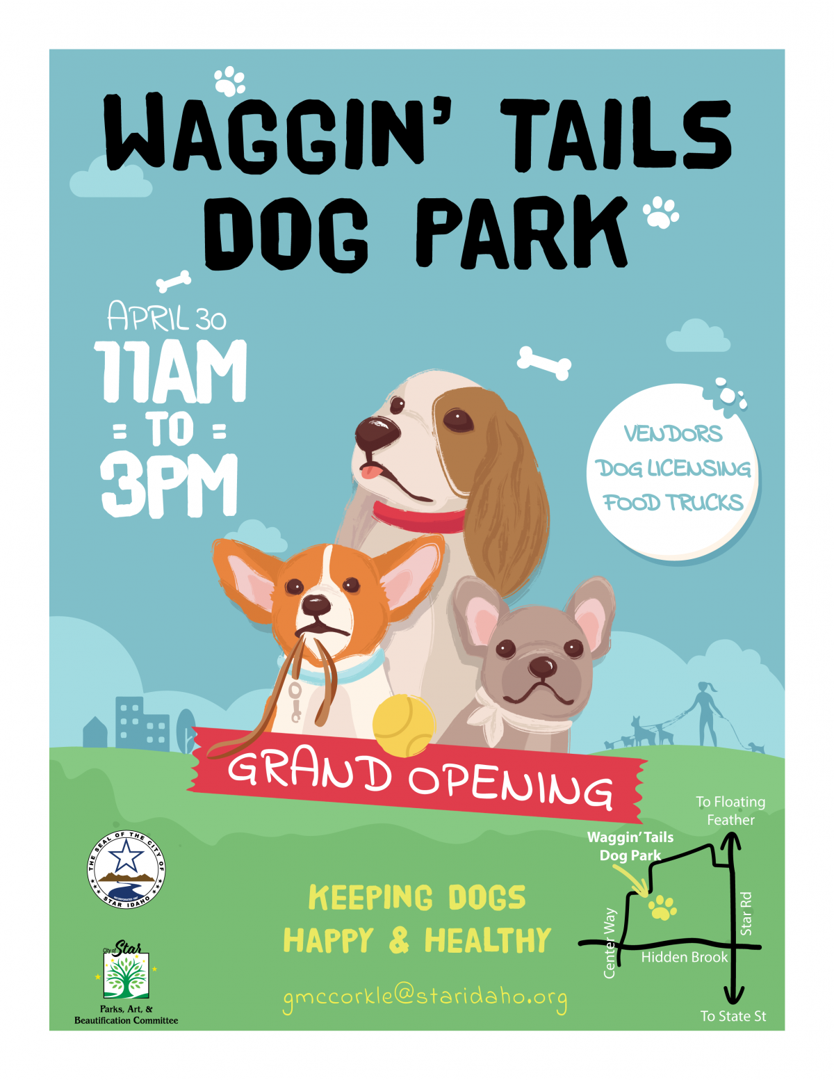 Dog Park Grand Opening