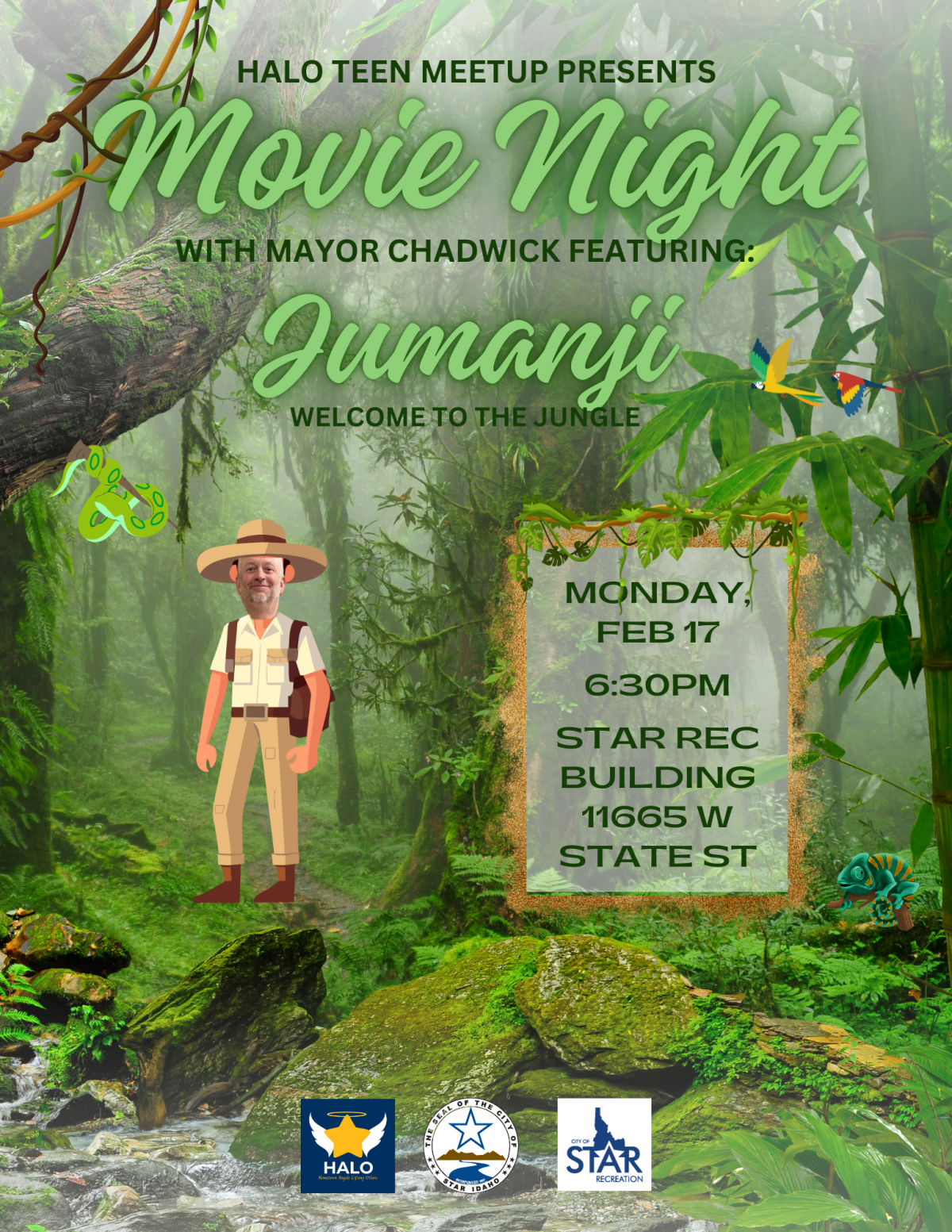 HALO February Mayor in the Jungle